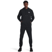 Under Armour Essential Fleece Hoodie Zwart Wit