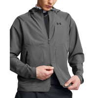 Under Armour Unstoppable Trainingspak Full-Zip Donkergrijs Zwart