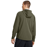 Under Armour Unstoppable Trainingspak Full-Zip Olijfgroen Zwart