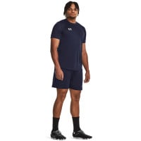 Under Armour Challenger Knit Trainingsbroekje Donkerblauw Wit