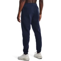 Under Armour Essential Fleece Joggingbroek Donkerblauw Wit