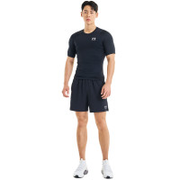 Under Armour HeatGear Ondershirt Zwart Wit