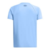 Under Armour Tech Big Logo T-Shirt Kids Blauw Zwart