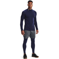 Under Armour ColdGear Ondershirt Lange Mouwen Donkerblauw Wit