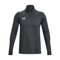 Under Armour Challenger Trainingstrui 1/4-Zip Donkergrijs Wit