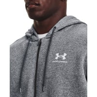 Under Armour Essential Fleece Vest Grijs Wit