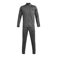 Under Armour Knit Trainingspak Full-Zip Donkergrijs Zwart