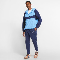 Nike Sportswear Club Fleece Cargobroek Donkerblauw Wit