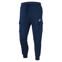 Nike Sportswear Club Fleece Cargobroek Donkerblauw Wit