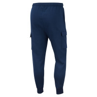 Nike Sportswear Club Fleece Cargobroek Donkerblauw Wit