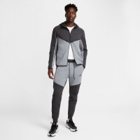 Nike Tech Fleece Sportswear Trainingspak Donkergrijs Grijs Zwart