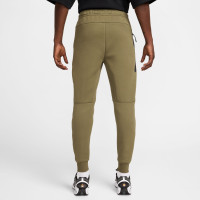 Nike Tech Fleece Sportswear Joggingbroek Olijfgroen Beige Zwart