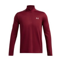 Under Armour Vanish ColdWear Trainingspak 1/4-Zip Rood Donkergrijs