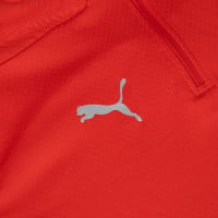 PUMA Marokko Trainingspak 1/4-Zip 2024-2026 Rood Zwart Zilver