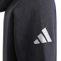 adidas Jude Bellingham Hoodie 2024-2025 Kids Donkergrijs Wit Goud