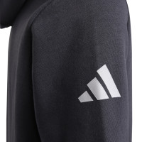 adidas Jude Bellingham Trainingspak Hooded 2024-2025 Kids Donkergrijs Wit Goud