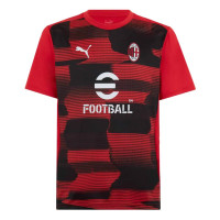 PUMA AC Milan Pre-Match Trainingsset 2024-2025 Rood Wit Zwart