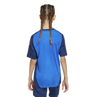 adidas Juventus Trainingsset 2024-2025 Kids Blauw Oranje Wit