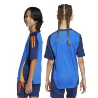 adidas Juventus Trainingsset 2024-2025 Kids Blauw Oranje Wit