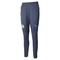 PUMA Manchester City Trainingsbroek 2024-2025 Donkerblauw Lichtblauw