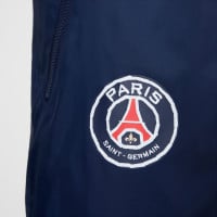 Nike Paris Saint-Germain Windrunner Trainingspak 2024-2025 Wit Donkerblauw Rood Goud