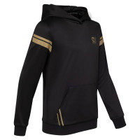 Cruyff Fuerza Hoodie Trainingspak Zwart Goud