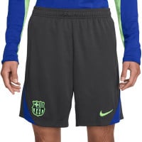 Nike FC Barcelona Strike Trainingsbroekje 2024-2025 Donkergrijs Lichtgroen Blauw