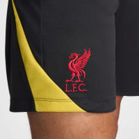 Nike Liverpool Strike Trainingsbroekje 2024-2025 Donkergrijs Geel Rood