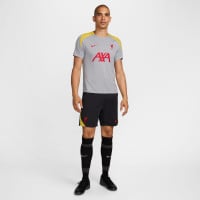 Nike Liverpool Strike Trainingsbroekje 2024-2025 Donkergrijs Geel Rood