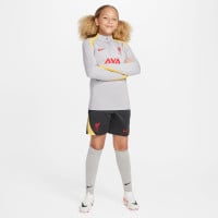 Nike Liverpool Strike Trainingsbroekje 2024-2025 Kids Donkergrijs Geel Rood