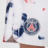 Nike Paris Saint-Germain Iconic Set Woven 2024-2025 Wit Donkerblauw Rood