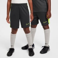 Nike Academy Trainingsbroekje Kids Antraciet Neongeel