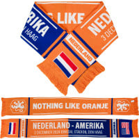 KNVB Sjaal Oranjeleeuwinnen Nederland - USA Oranje