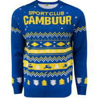 SC Cambuur Kerstrui En Kerstsokken Blauw Geel