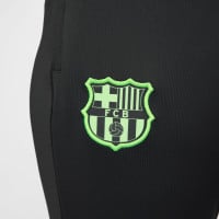 Nike FC Barcelona Strike Trainingsbroek 2024-2025 Dames Donkergrijs Lichtgroen