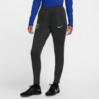 Nike FC Barcelona Strike Trainingspak 1/4-Zip 2024-2025 Dames Blauw Donkergrijs Lichtgroen