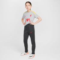 Nike Liverpool Strike Trainingsbroek 2024-2025 Kids Donkergrijs Geel Rood