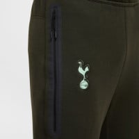 Nike Tottenham Hotspur Tech Fleece Joggingbroek 2024-2025 Donkergrijs Groen Lichtblauw