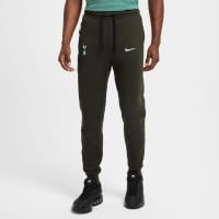 Nike Tottenham Hotspur Tech Fleece Trainingspak 2024-2025 Donkergrijs Groen Lichtblauw