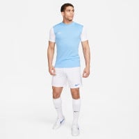 Nike Tiempo Premier II Voetbalshirt Lichtblauw Wit