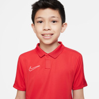 Nike Dri-Fit Academy 23 Polo Kids Rood Wit