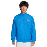 Nike Atletico Madrid Anthem Trainingsjack Full-Zip 2024-2025 Blauw Roze