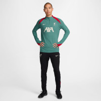 Nike Liverpool Strike Elite Trainingstrui 1/4-Zip 2024-2025 Groen Rood