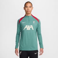 Nike Liverpool Strike Elite Trainingspak 1/4-Zip 2024-2025 Groen Zwart Rood