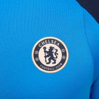 Nike Chelsea Strike Trainingspak 1/4-Zip 2024-2025 Blauw Donkerblauw