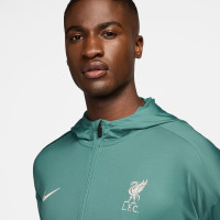 Nike Liverpool Strike Trainingspak Full-Zip Hooded 2024-2025 Groen Zwart Rood