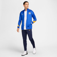 Nike Inter Milan Strike Trainingspak Full-Zip 2024-2025 Blauw Donkerblauw Goud