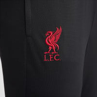 Nike Liverpool Strike Hooded Trainingspak 2024-2025 Grijs Donkergrijs Rood Geel