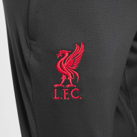 Nike Liverpool Strike Trainingspak Full-Zip 2024-2025 Kids Grijs Donkergrijs Rood