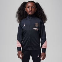 Nike Paris Saint-Germain x Jordan Strike Trainingspak Full-Zip 2024-2025 Kids Zwart Roze